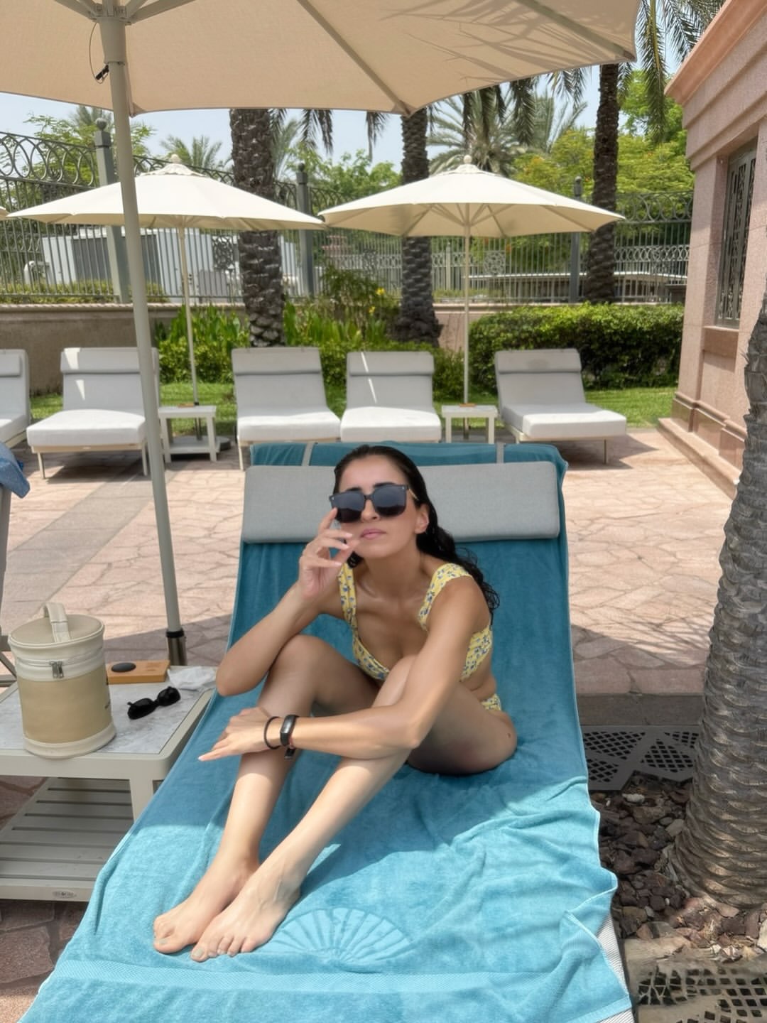Anshu Ambani Shares Photos from Swimming Pool
