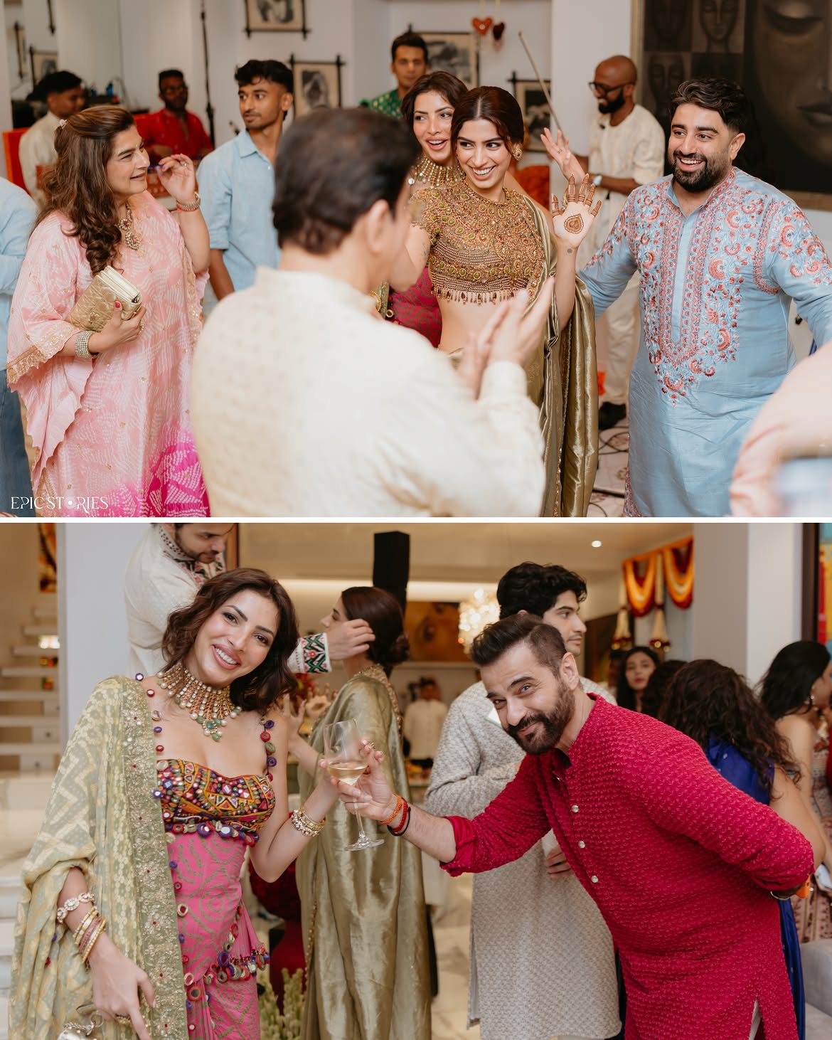 Anshula Kapoor Mehendi Celebrations