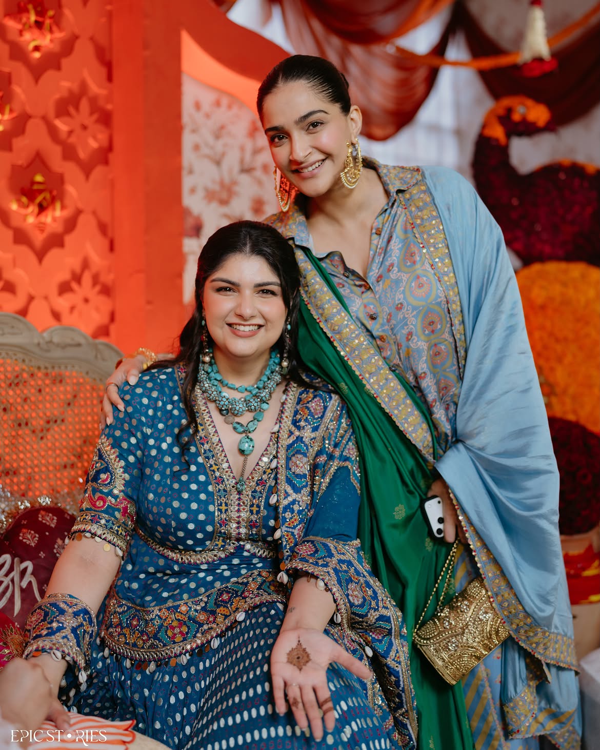 Anshula Kapoor Mehendi Celebrations
