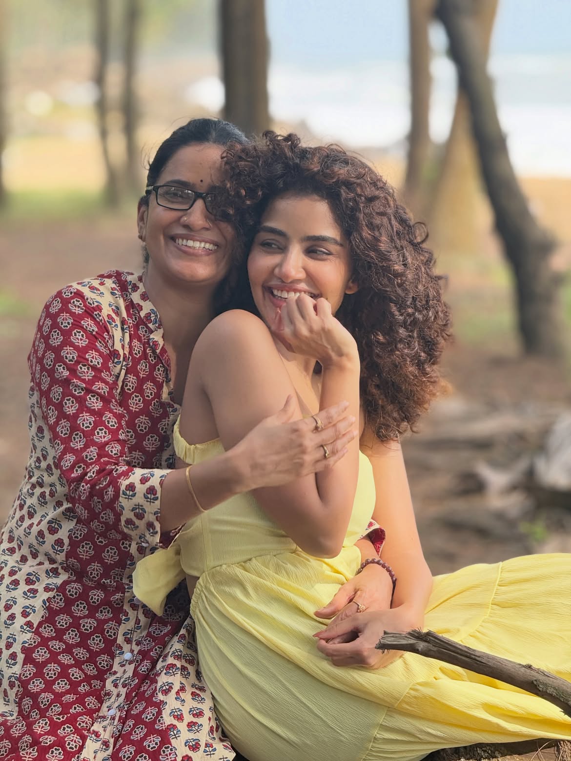 Anupama Parameswaran Enjoying in Nature