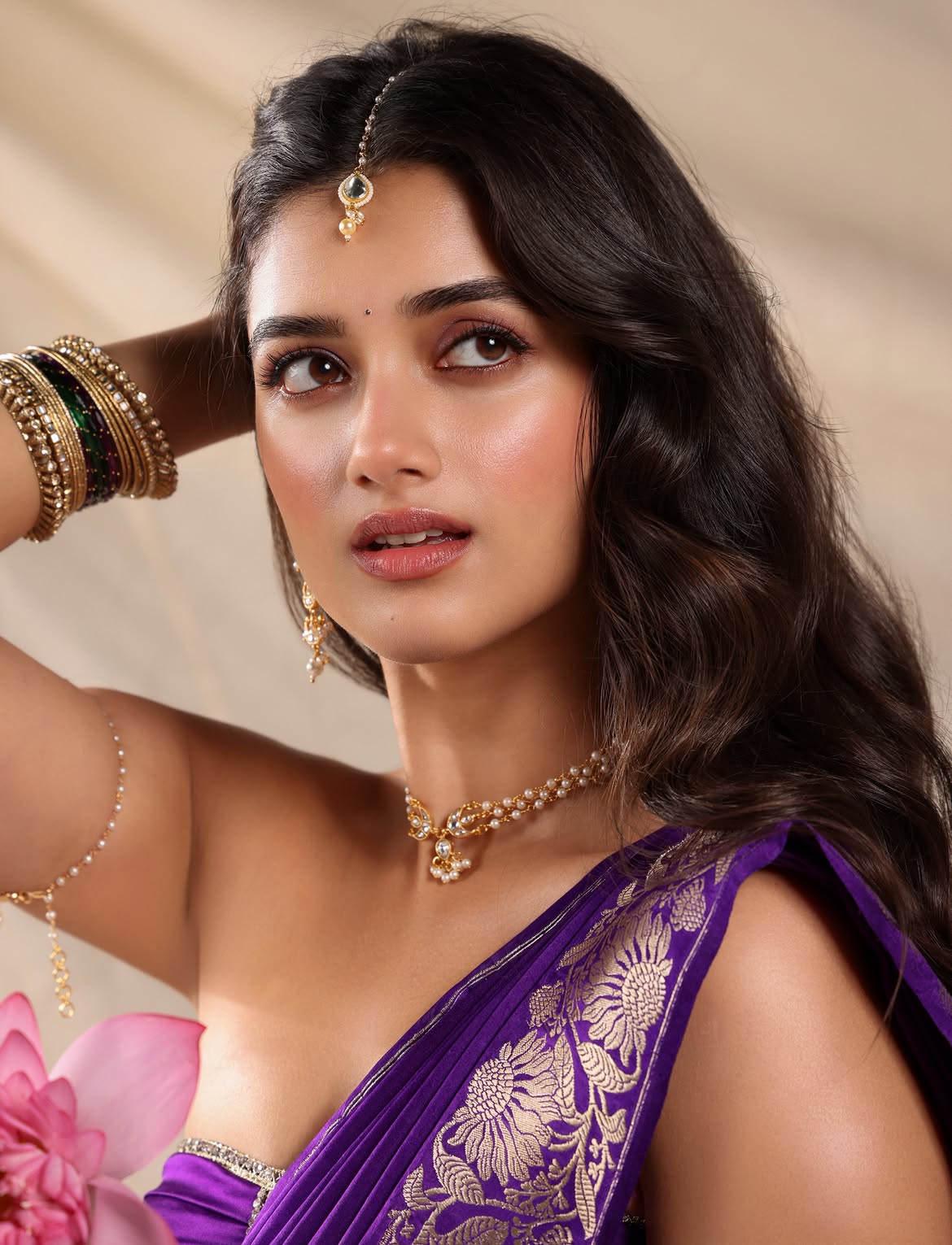 Bhagyashri Borse Stunning Looks in Saree