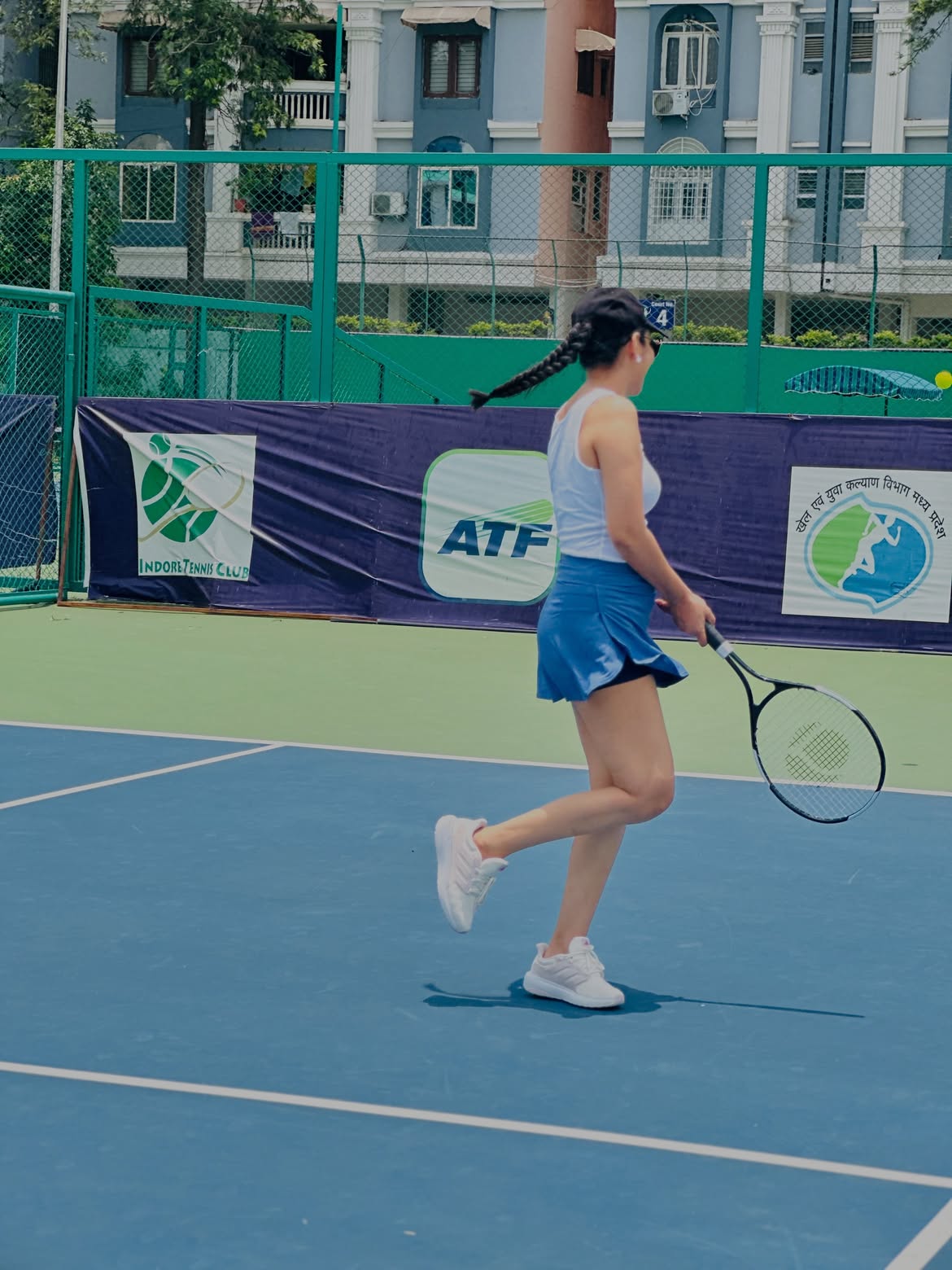 Bhanu Sri Playing Tennis
