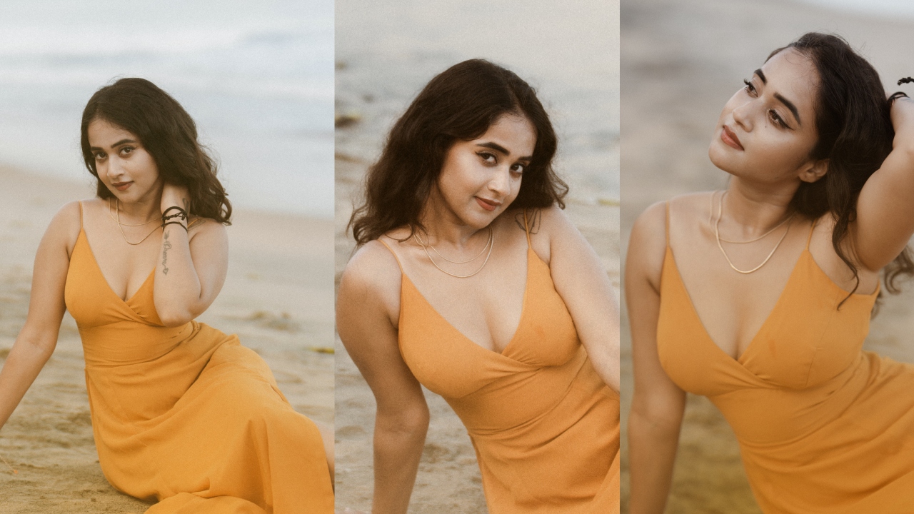 Deepthi sunaina : బీచ్‌లో బిగ్‌బాస్ బ్యూటీ దీప్తి సునైనా వ‌య్యారాలు..