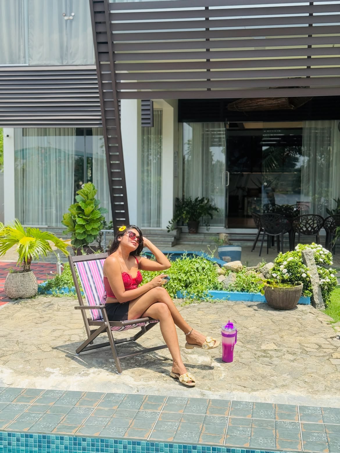 Bramarambika Tutika Enjoying Vacation in Kerala