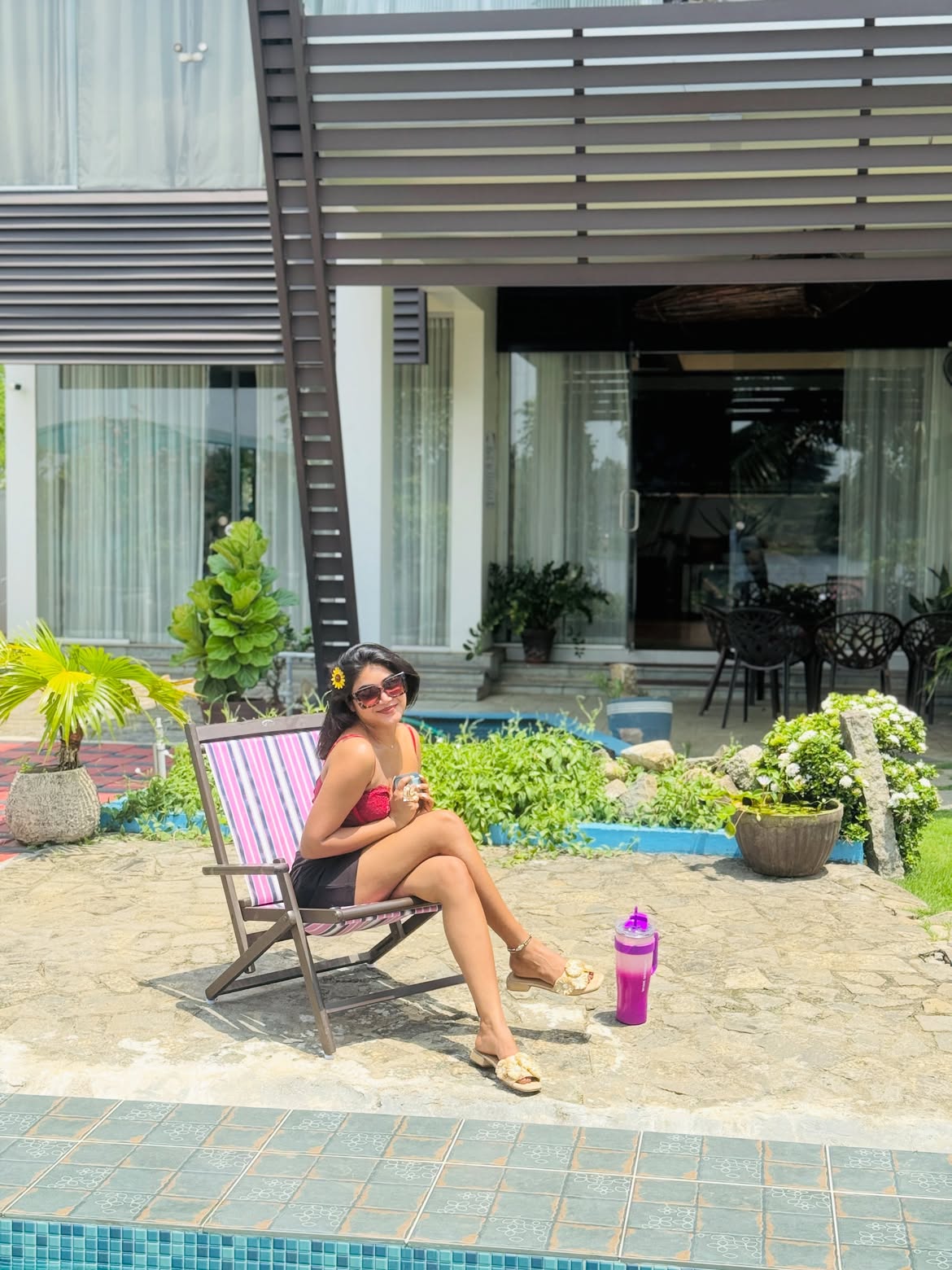 Bramarambika Tutika Enjoying Vacation in Kerala