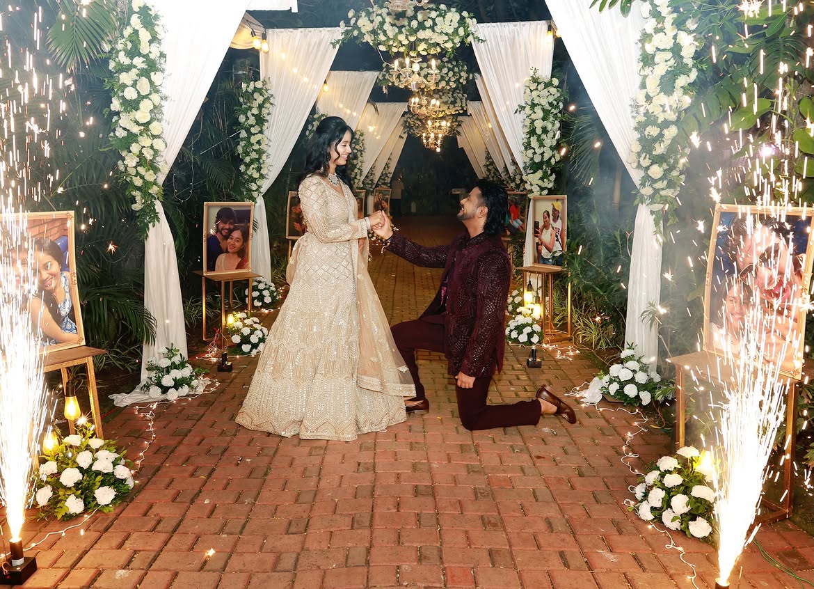Brigida Saga Engagement with Ananth Ram