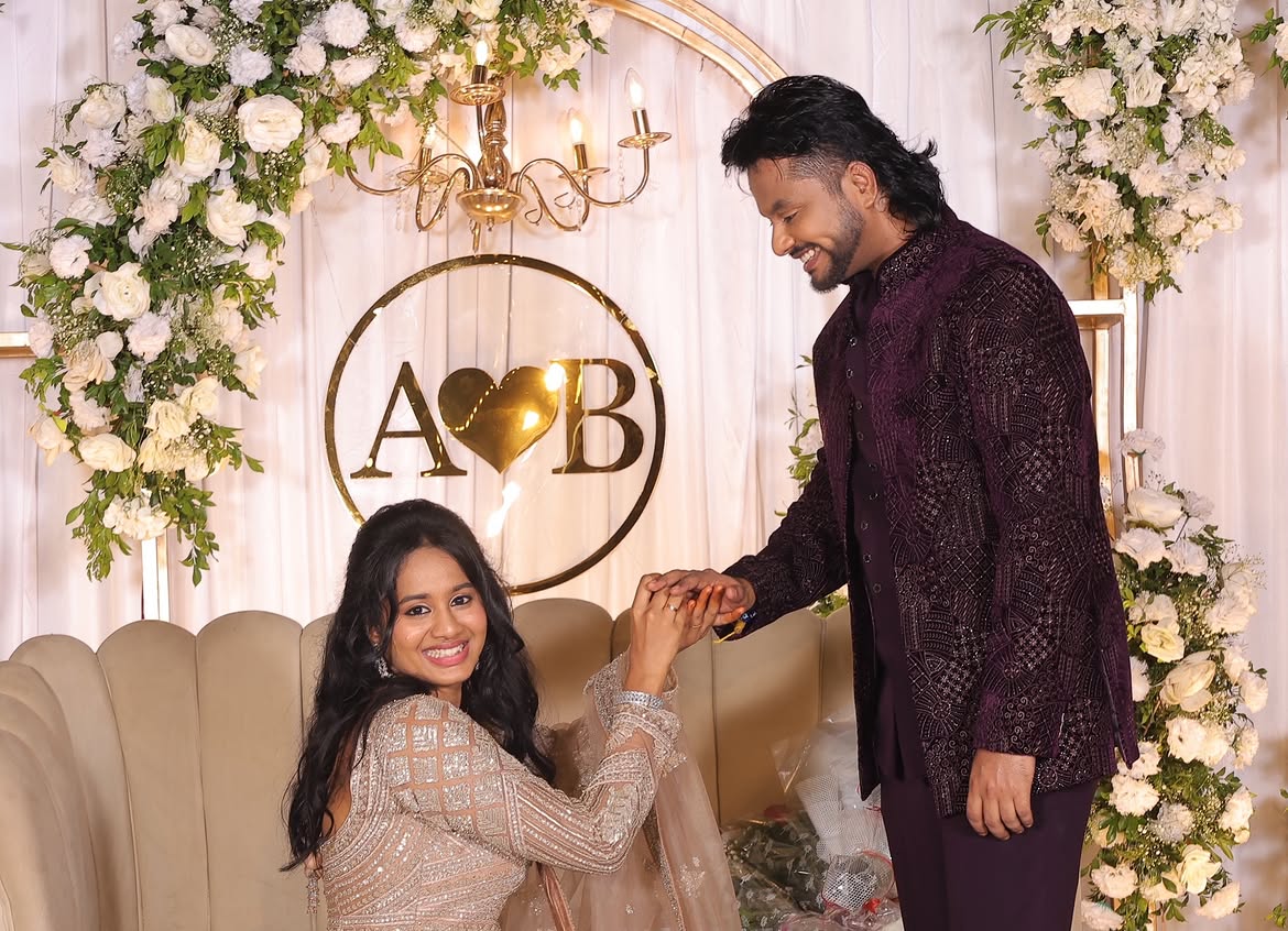 Brigida Saga Engagement with Ananth Ram