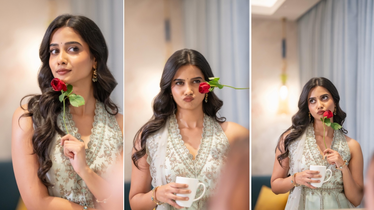 Sri Gouri Priya : రోజా పువ్వుతో చెన్నై ల‌వ్ స్టోరీ భామ‌.. శ్రీ గౌరీ ప్రియ క్యూట్ ఫోటోలు