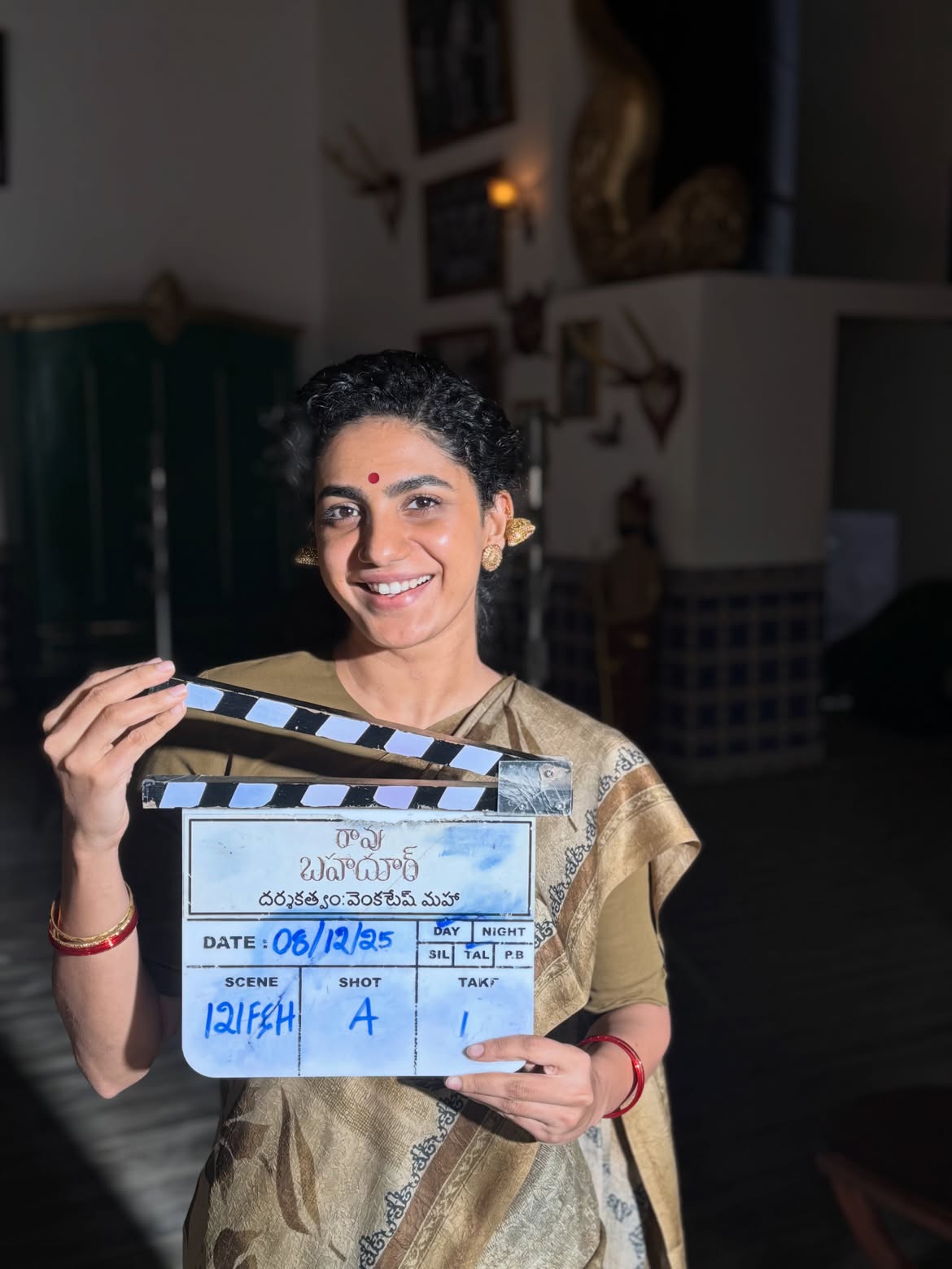 Deepa Thomas Shares Rao Bahadur Working Stills