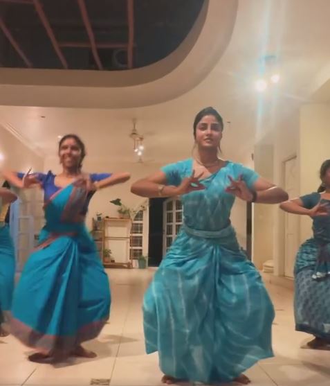 Dimple Hayati Shares Kuchipudi Learning Photos