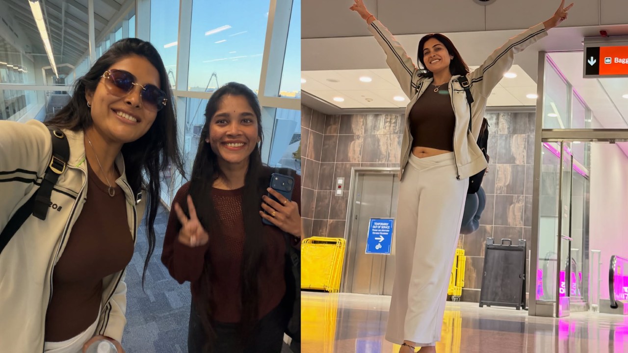 Divi : అమెరికా వెళ్లిన దివి.. లాస్ వెగాస్ ఎయిర్ పోర్ట్ నుంచి ఫొటోలు..