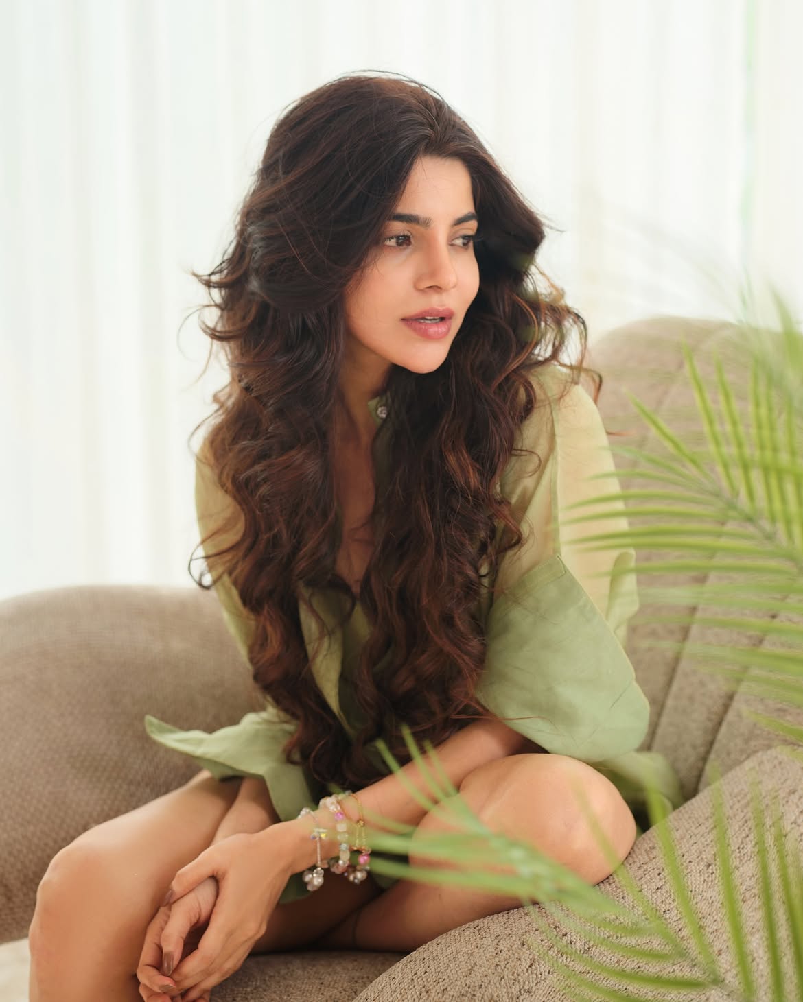 Divyabharathi Latest Photos in Short Dress