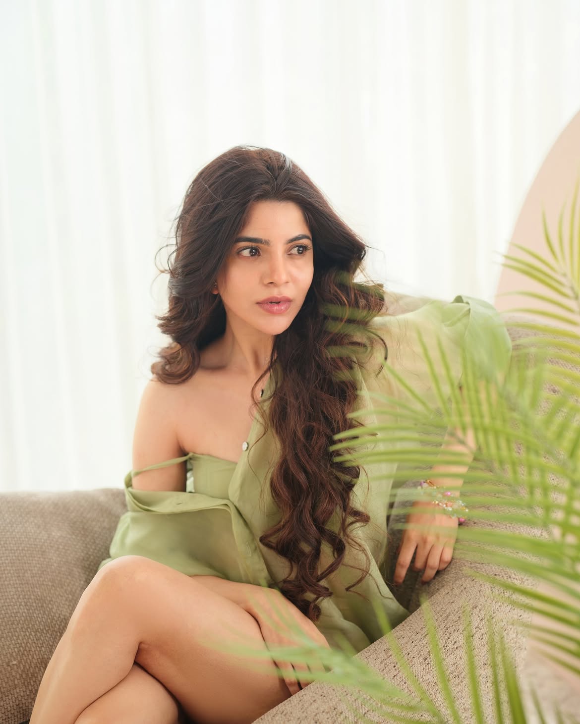 Divyabharathi Latest Photos in Short Dress