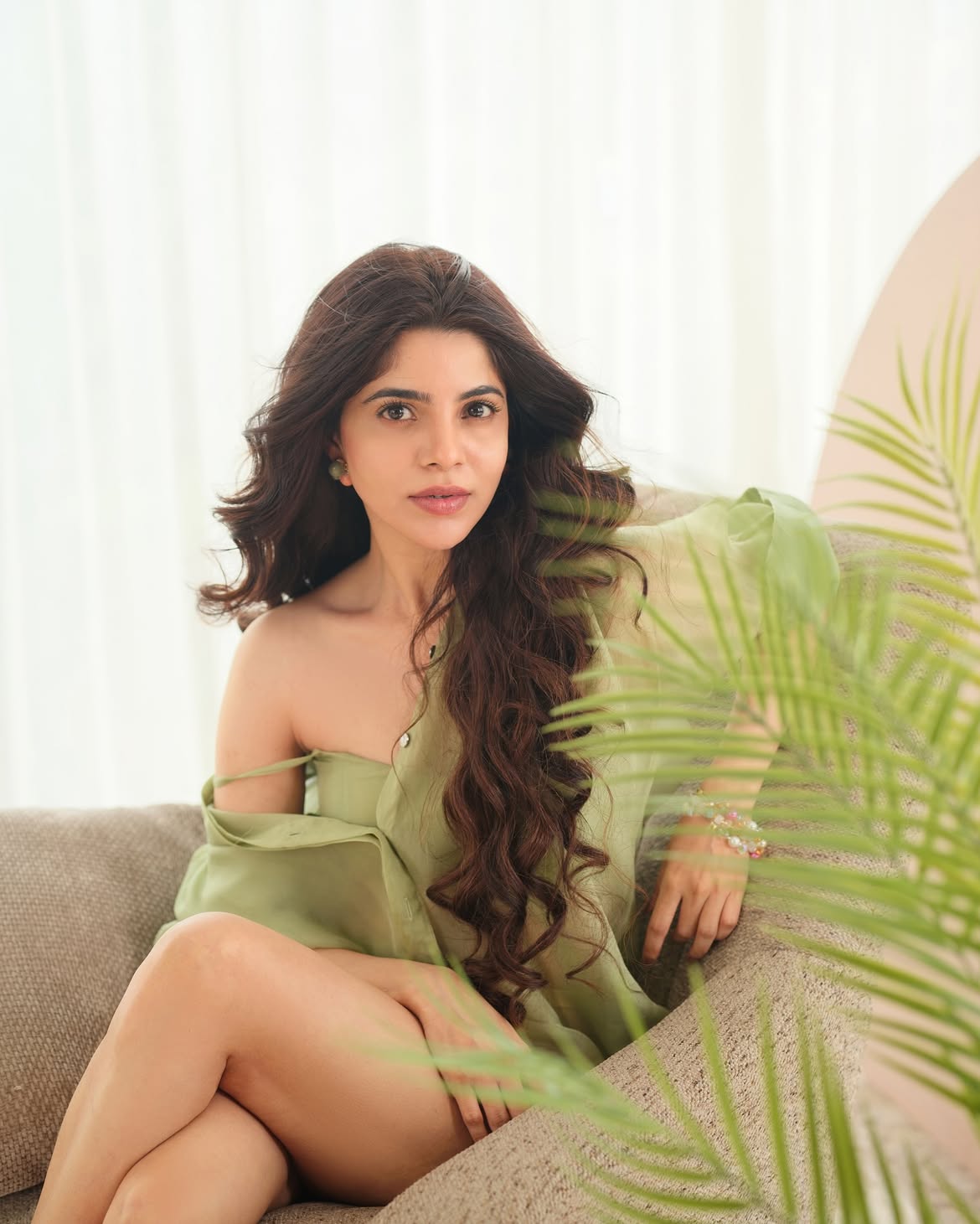 Divyabharathi Latest Photos in Short Dress