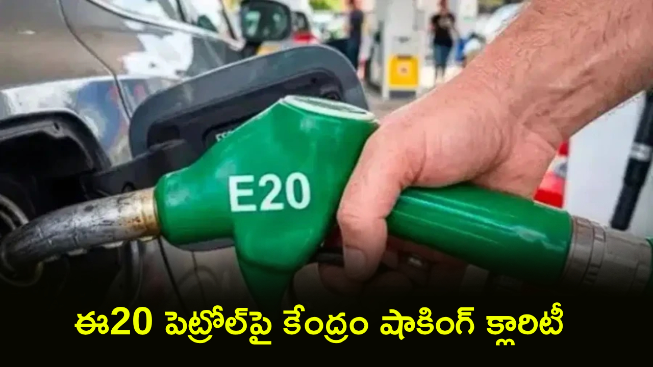 E20 Petrol Price : E20 పెట్రోల్‌పై కేంద్రం షాకింగ్ క్లారిటీ.. 5శాతం మైలేజీ తగ్గినా ధర ఎందుకు తగ్గదంటే? అసలు రీజన్ ఇదే!
