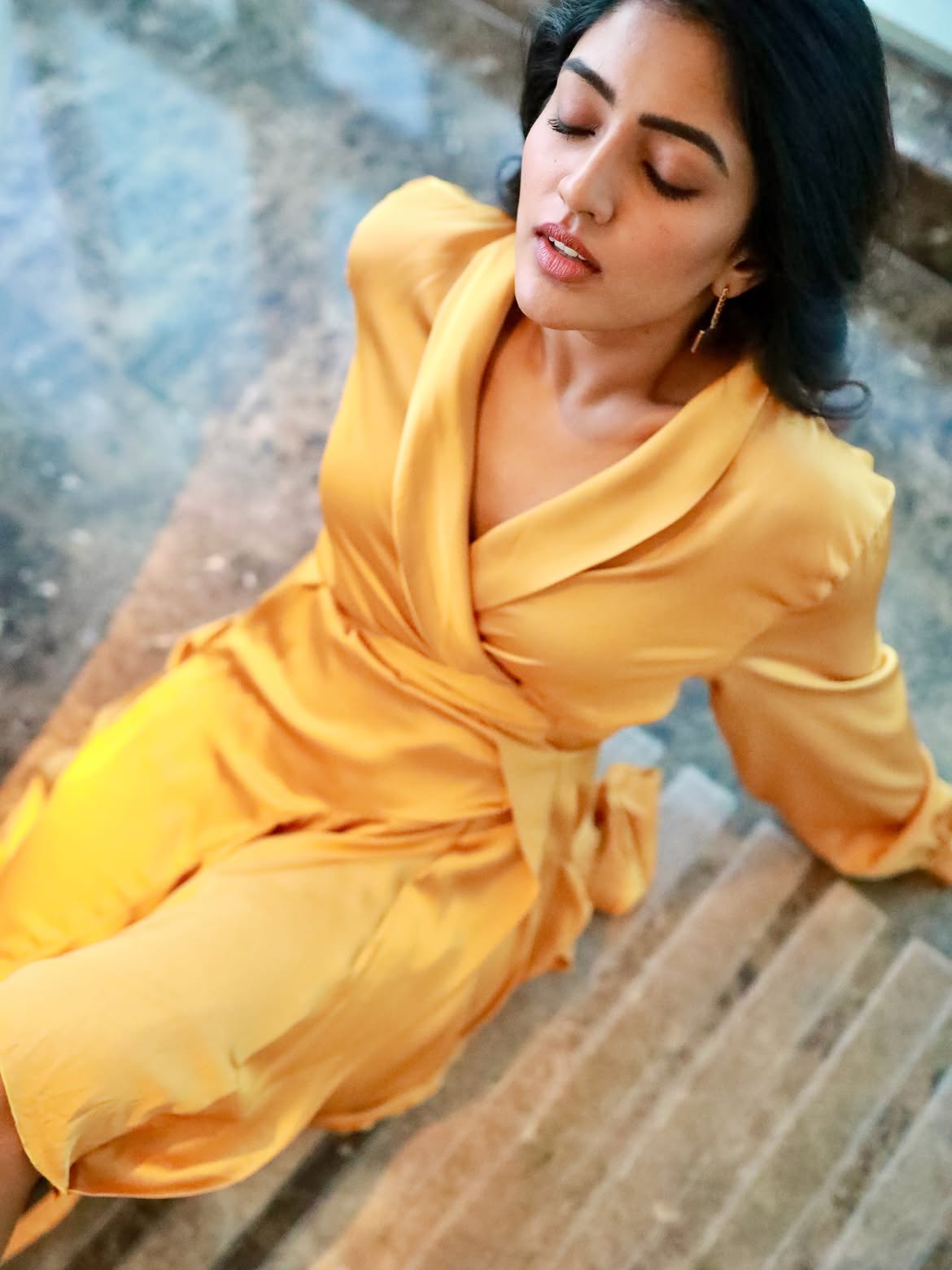 Eeshaa Rebba Poses in Bathtub