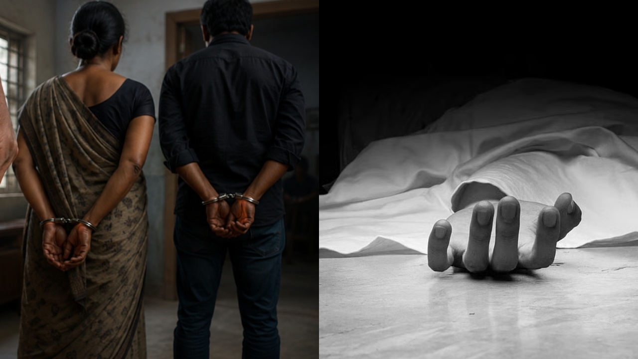 Wife Kills Husband : ప్రియుడి కోసం భర్తను కడతేర్చిన భార్య.. పోలీసుల దర్యాప్తులో సంచలన ట్విస్ట్.. ఎలా దొరికారంటే?