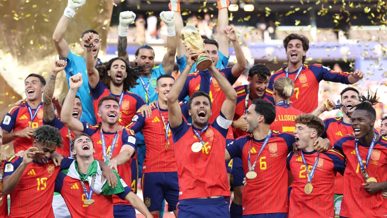 FIFA World Cup 2026 : స్పెయిన్ సూపర్ షో.. ప్రపంచ ఫుట్‌బాల్ సింహాసనంపై మరోసారి అధిరోహణ! పనిచేయని మెస్సీ మాయ!
