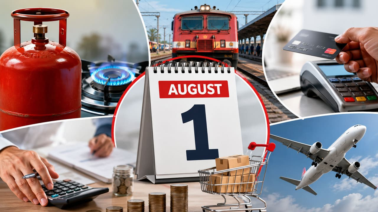 Financial Rules August 1 : ఆగస్టు 1 నుంచి రాబోయే కీలక మార్పులివే.. LPG గ్యాస్ ధరల నుంచి బ్యాంకు ఛార్జీల వరకు.. సామాన్యుల జేబుకు చిల్లే..!