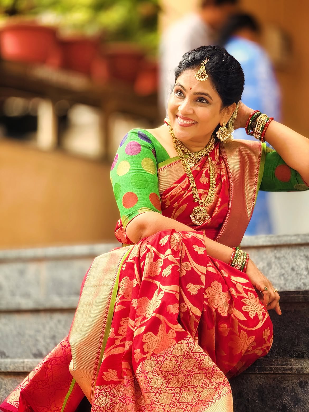 Gayatri Bhargavi Traditional Looks