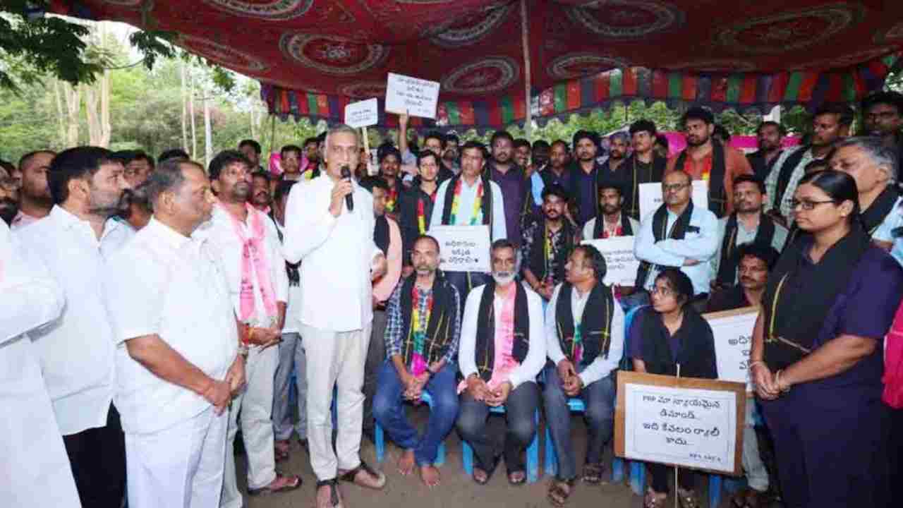 Harish Rao: సింగరేణిలో అధికారులు దీక్ష చేసే దుస్థితి.. చరిత్రలో ఇదే మొదటిసారి.. హరీశ్ రావు హాట్ కామెంట్స్