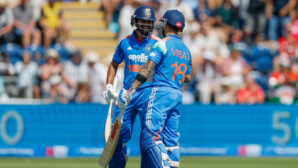 IND vs ENG : కోహ్లీ, శ్రేయస్ హాఫ్ సెంచరీలు.. ఇంగ్లాండ్ ముందు ఓ మోస్తరు లక్ష్యం