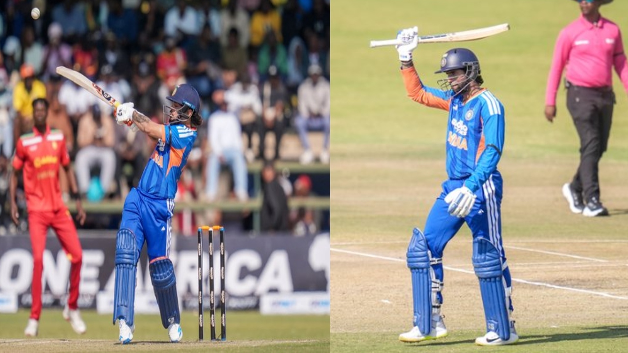 IND vs ZIM : ఇషాన్ కిష‌న్‌, తిల‌క్ శ‌ర్మ‌లు హాఫ్ సెంచ‌రీలు.. జింబాబ్వే ముందు భారీ ల‌క్ష్యం..