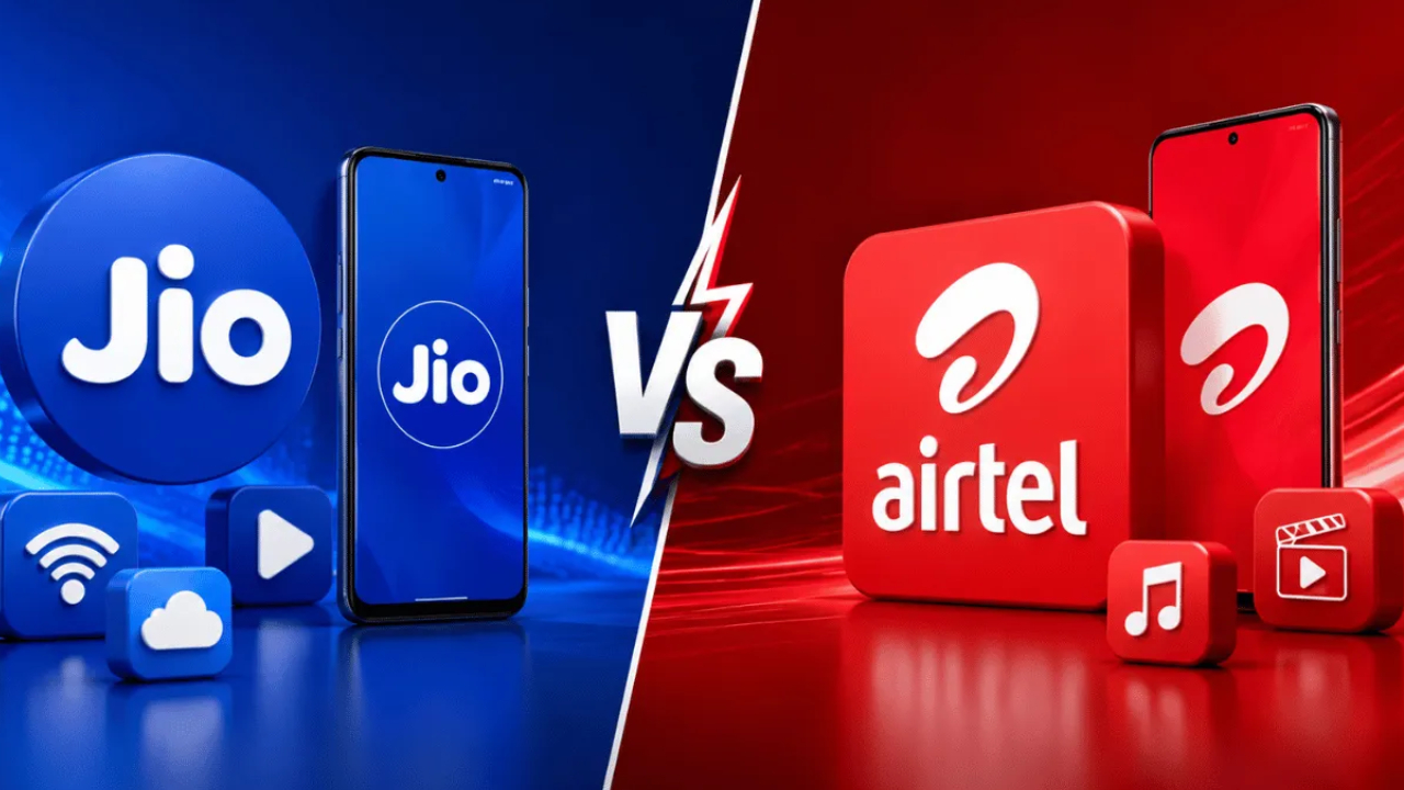 Jio vs Airtel : జియో రూ.999 ప్లాన్ vs ఎయిర్‌టెల్ రూ.899 ప్లాన్: ఏది బెస్ట్? ఎందులో బెనిఫిట్స్ ఎక్కువ? ఫుల్ డిటెయిల్స్