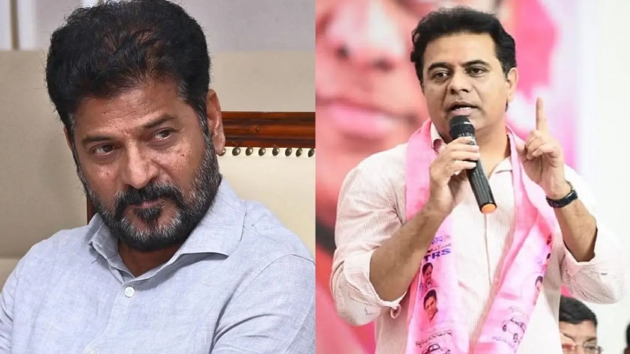 KTR : 117 స్థానాల్లో గెలుస్తామన్న రేవంత్ వ్యాఖ్యలకు కేటీఆర్ స్ట్రాంగ్ కౌంటర్.. హరీశ్ రావు ప్రస్తానపై ఘాటు వ్యాఖ్యలు..
