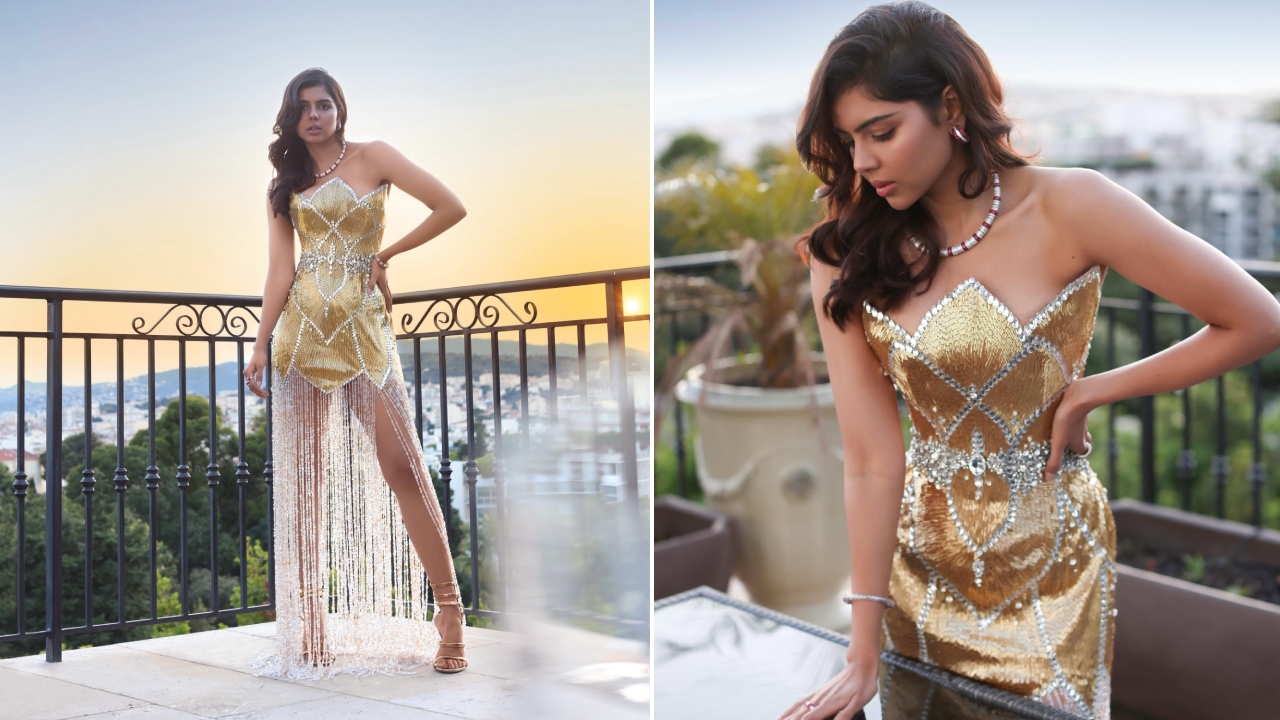 Kalyani Priyadarshan : ప్రాన్స్‌లో కళ్యాణి ప్రియదర్శన్.. గోల్డ్ రంగు డ్రెస్‌లో మెరిసిపోతూ..