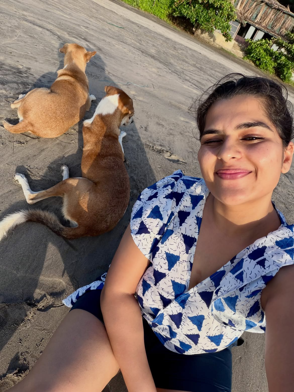 Kavya Kalyanram Enjoying Vacation in Goa