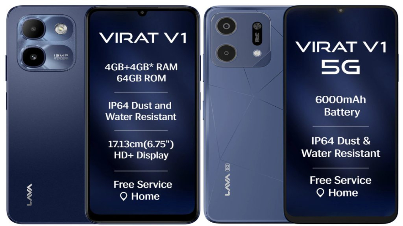 Lava Virat V1 Series : లావా కొత్త ఫోన్లు వచ్చేశాయ్.. విరాట్ V1 సిరీస్ అదుర్స్.. ధర చాలా చీప్ గురూ..!