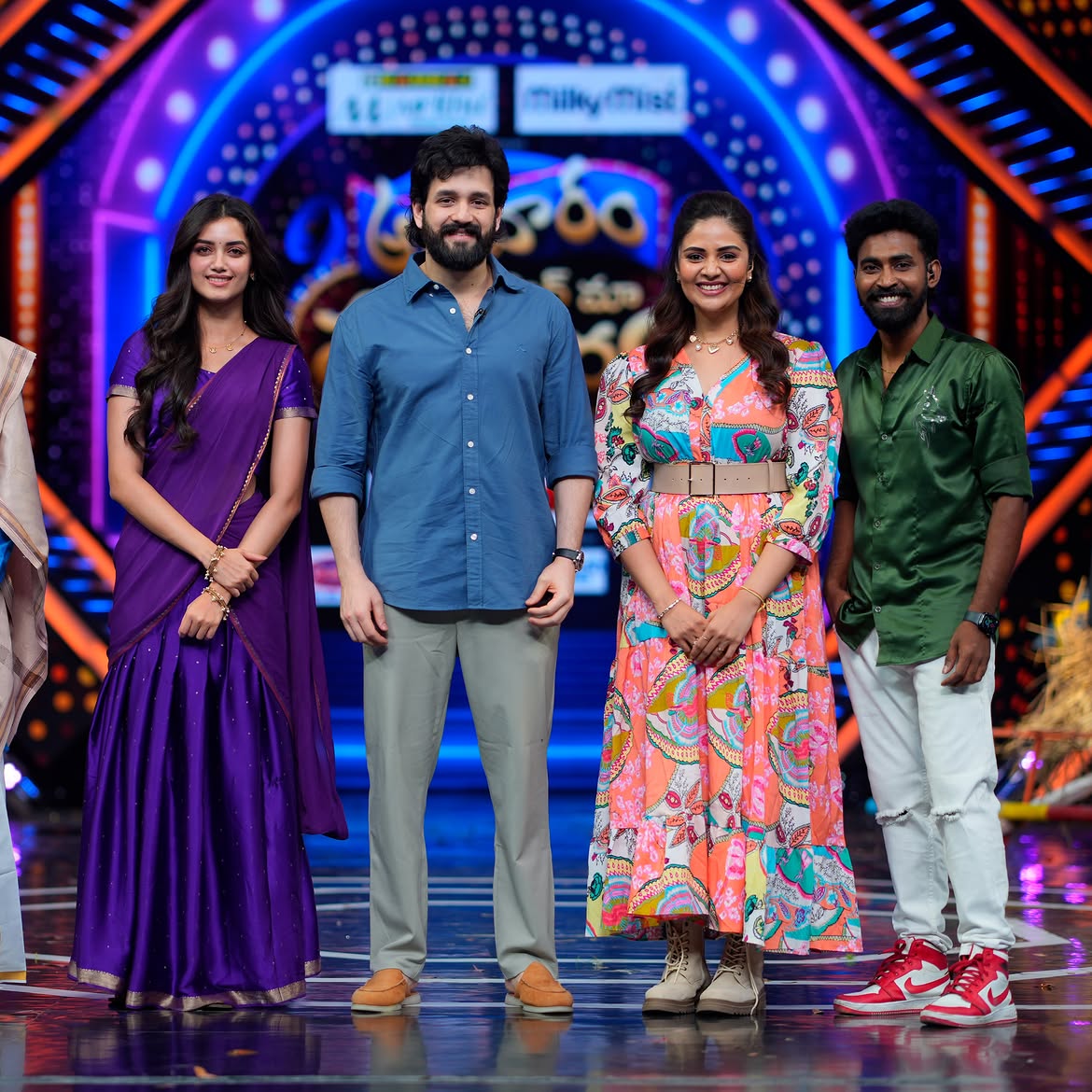 Akhil Bhagyashri Borse Participated in TV Show