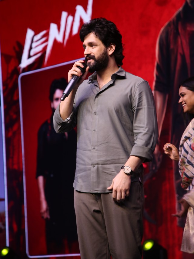 Akkineni Akhil Lenin Success Meet