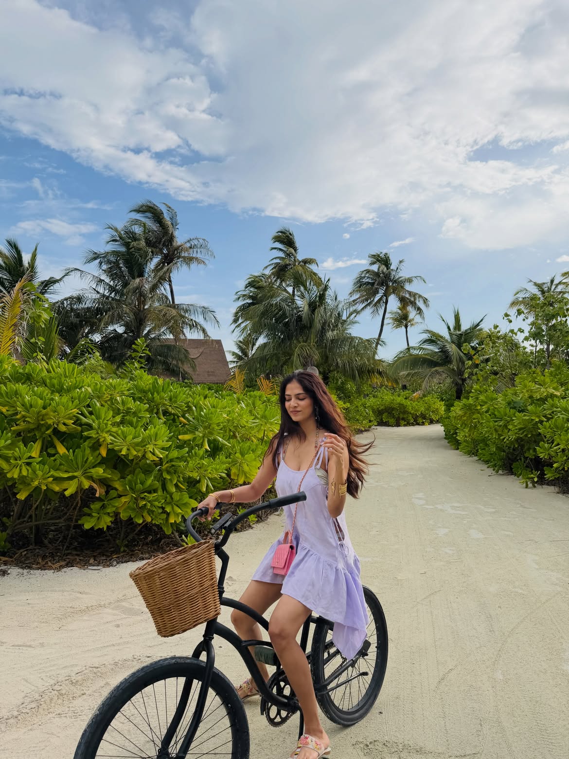 Malavika Mohanan Enjoying Vacation in Maldives