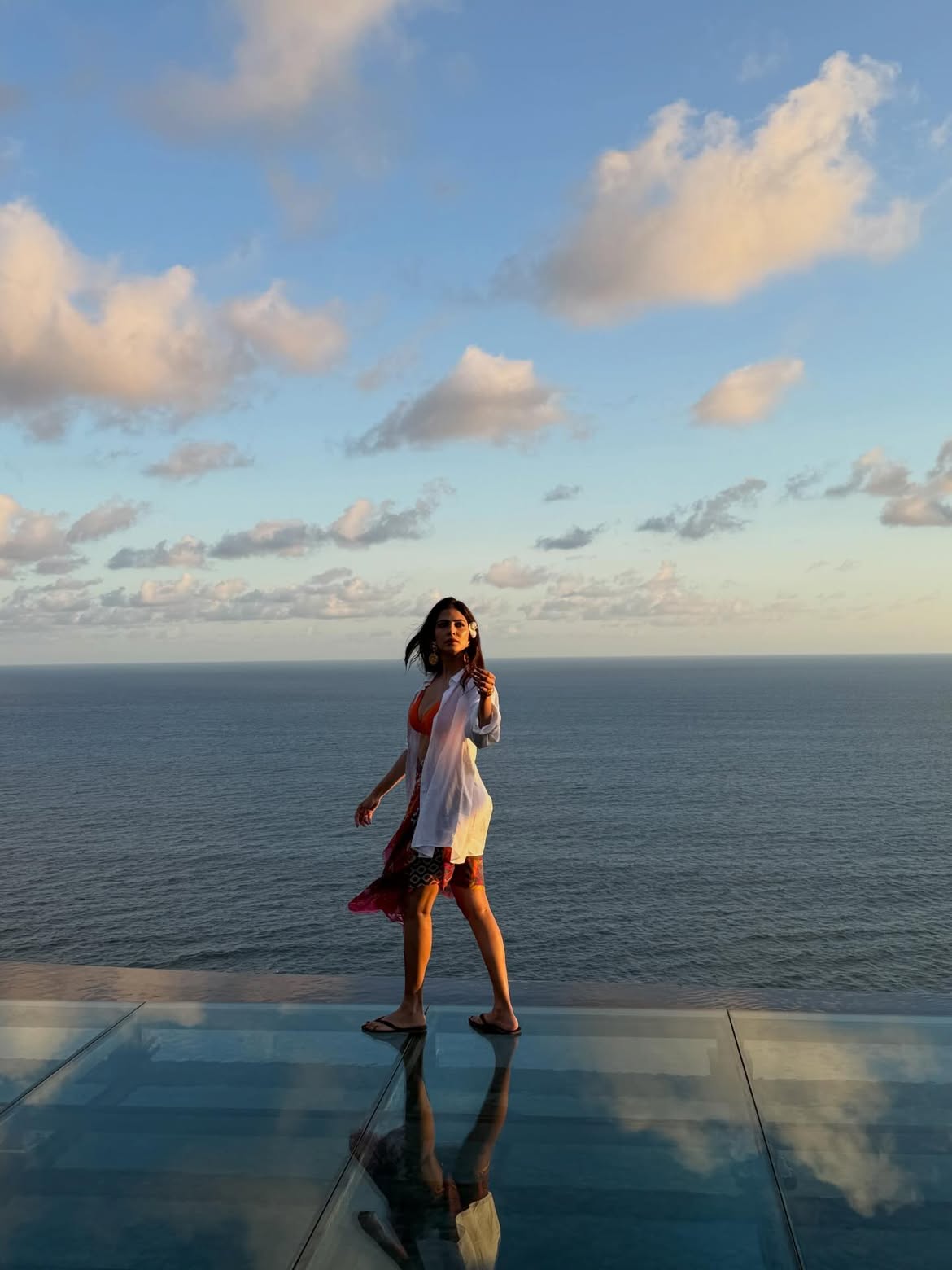 Malavika Mohanan Enjoying Vacation in Maldives