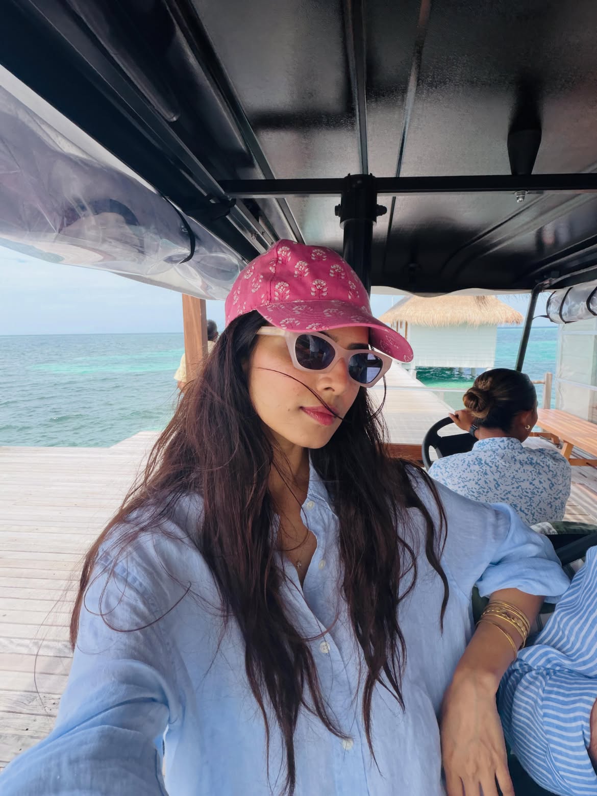Malavika Mohanan Enjoying Vacation in Maldives