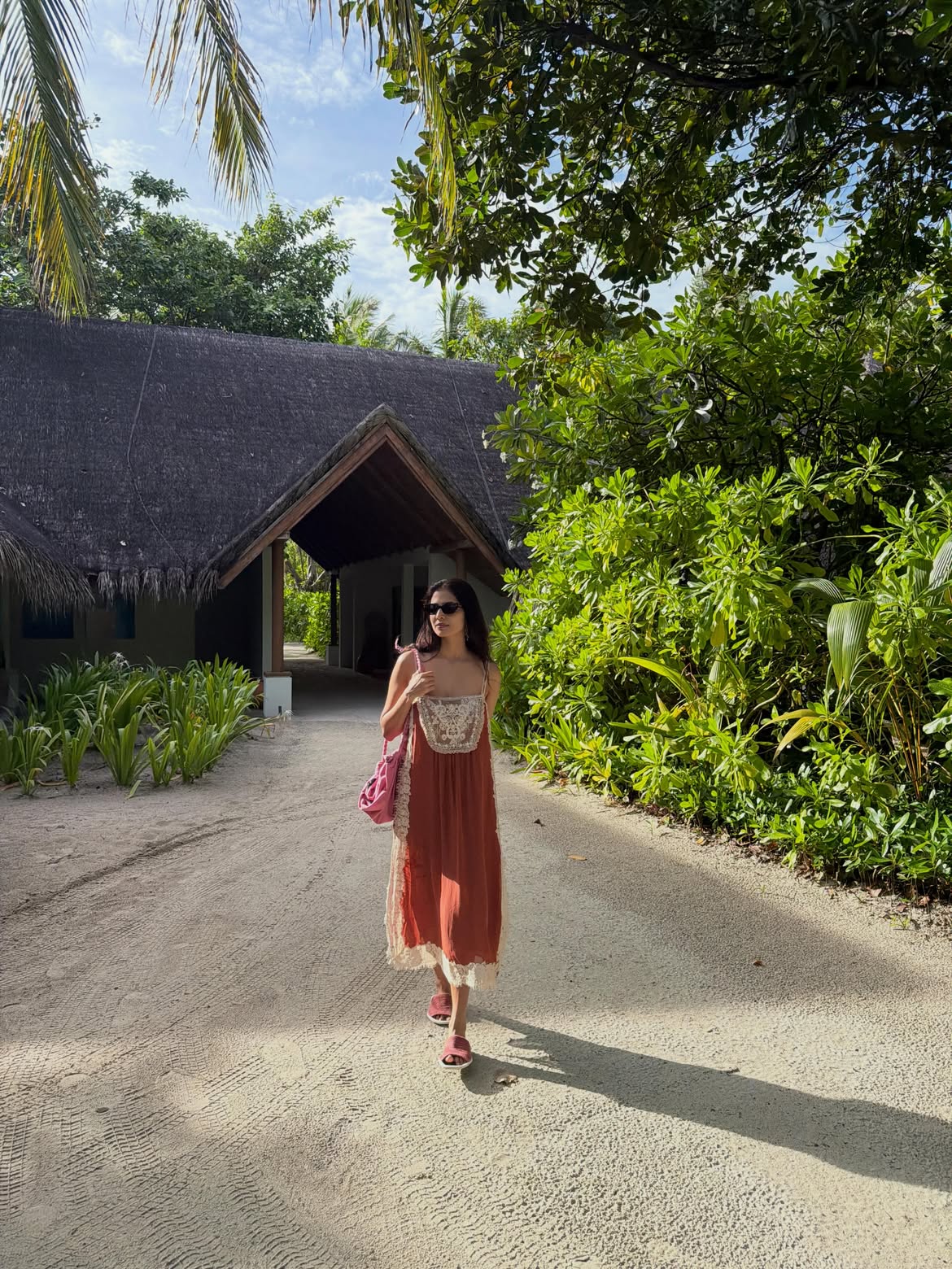 Malavika Mohanan Enjoying Vacation in Maldives