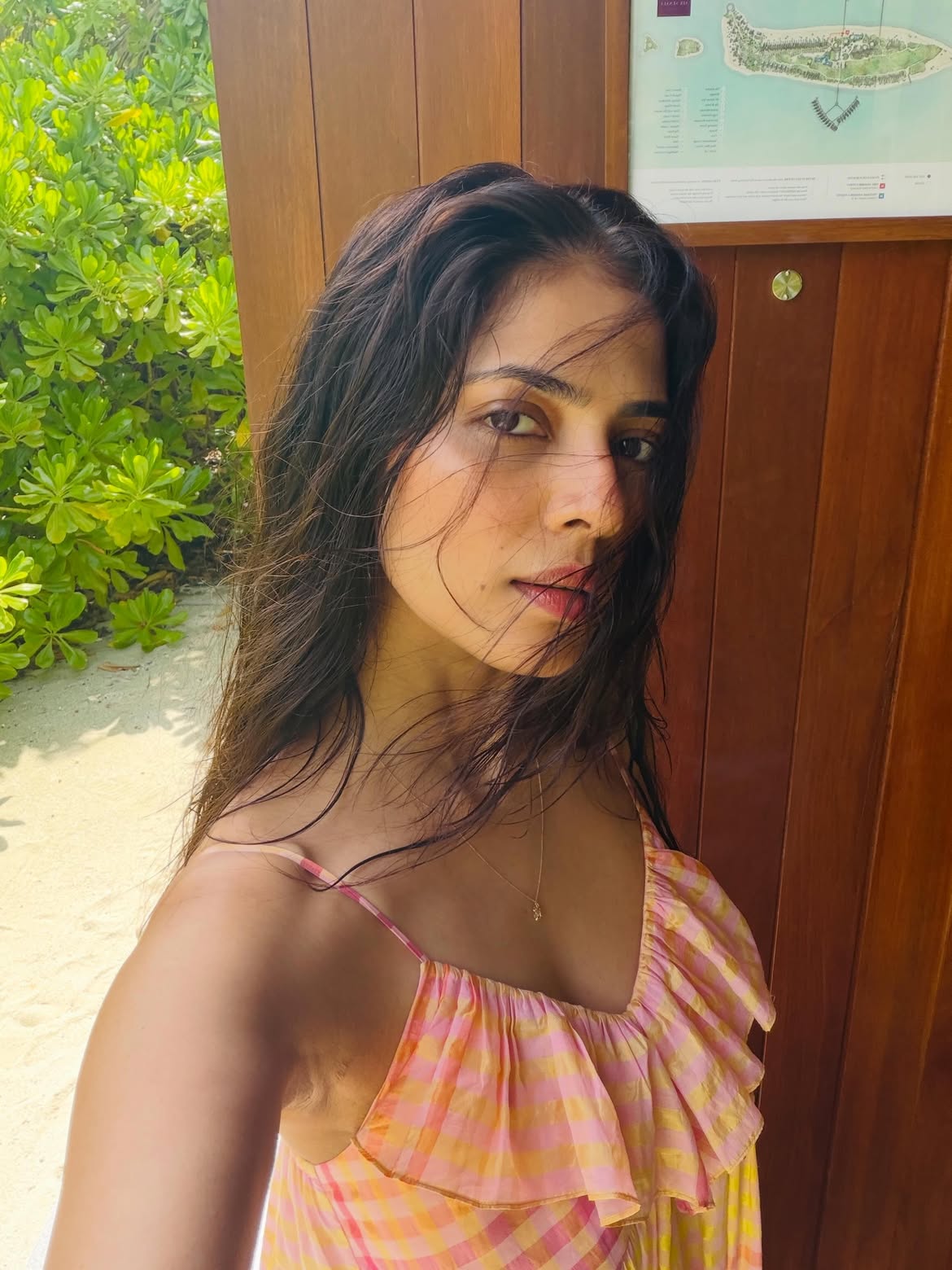 Malavika Mohanan Enjoying Vacation in Maldives