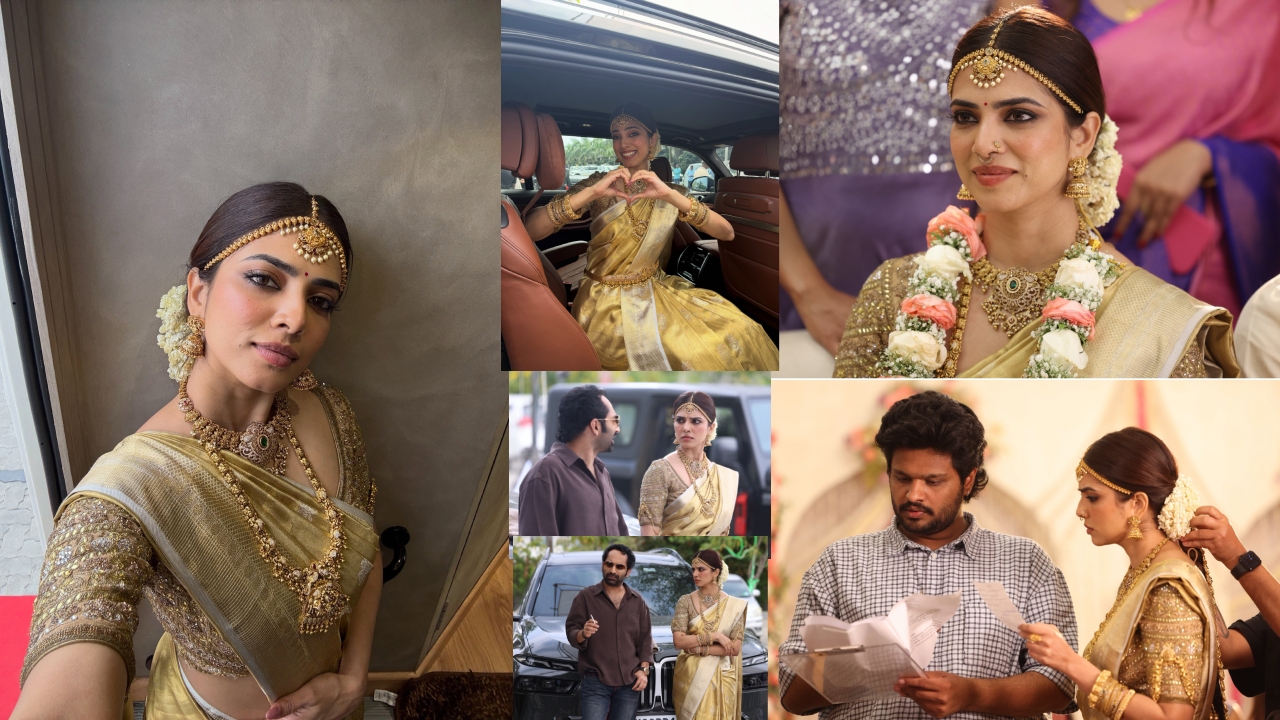 Malavika Mohanan : హృద‌యం ముర‌ళి వ‌ర్కింగ్ స్టిల్స్ షేర్ చేసిన మాళ‌విక మోహ‌న్‌