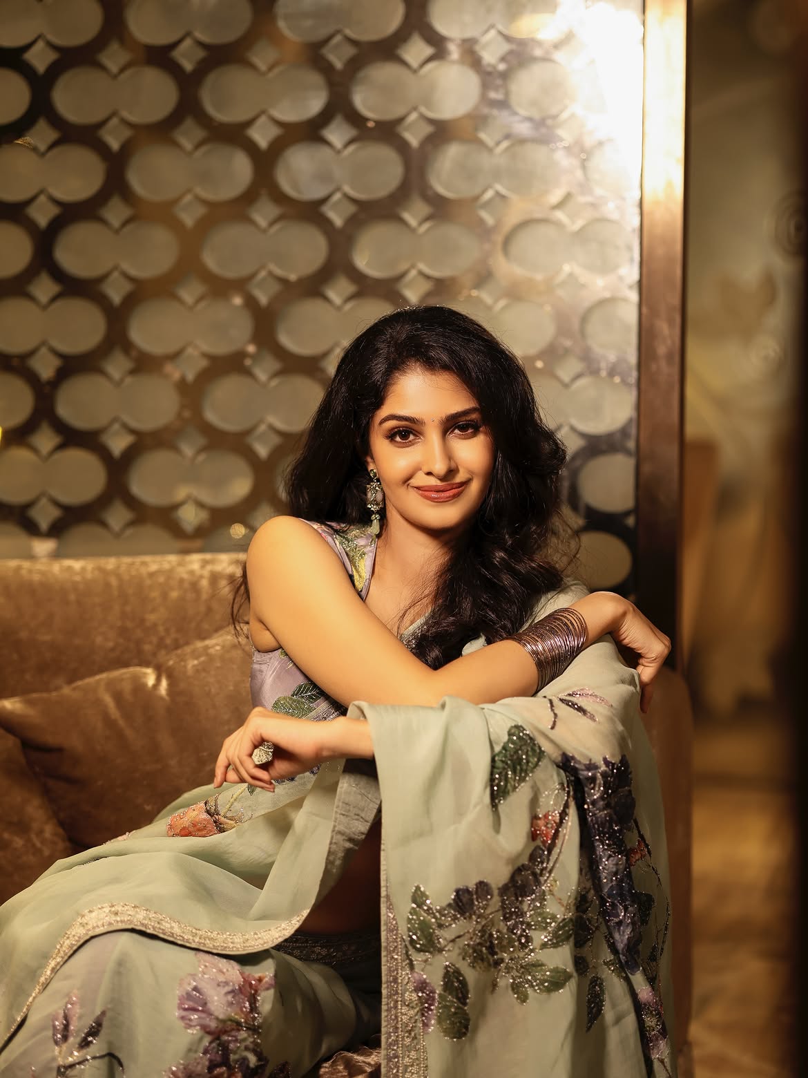 Manasa Varanasi Cute Photos in Saree