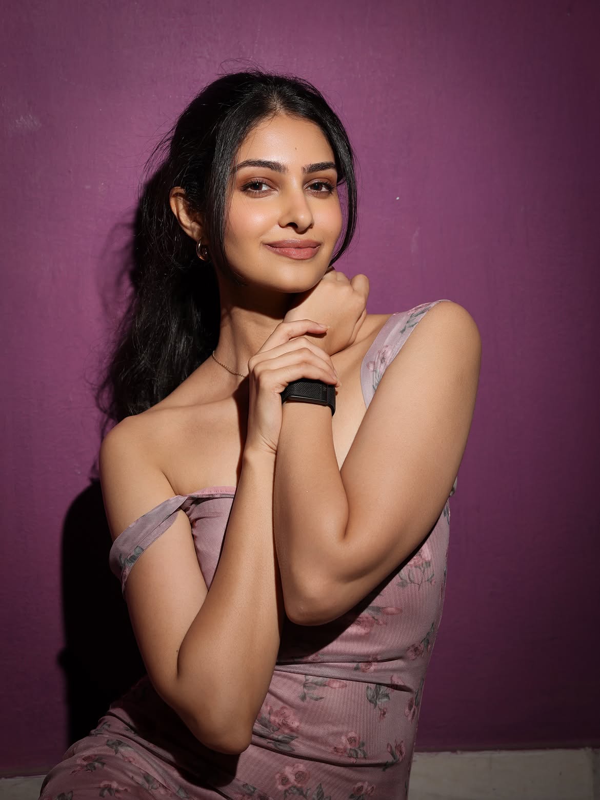 Manasa Varanasi Cute Photos in Long Frock