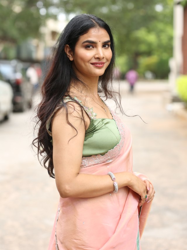 Meenakshi Goswami Mesmerizing Looks in Saree