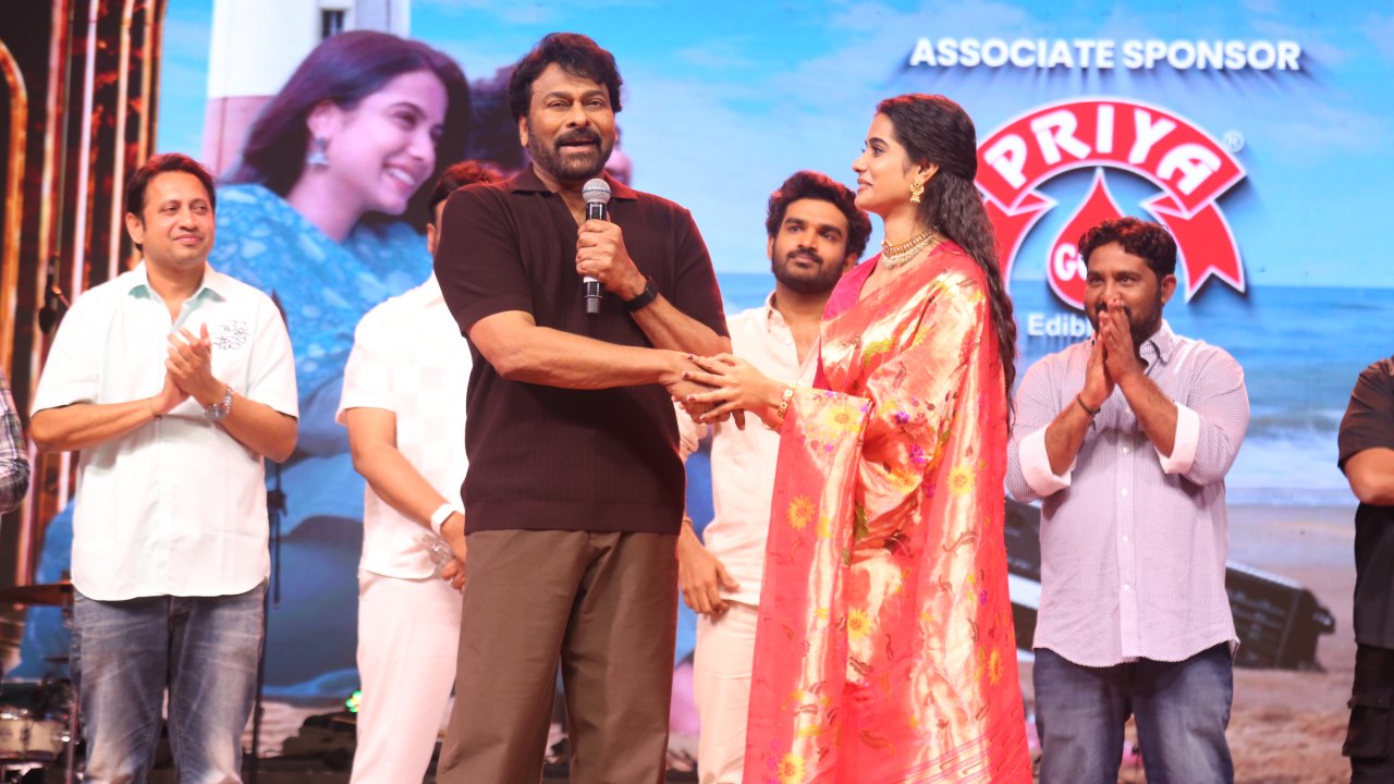 Megastar Chiranjeevi Mega Moments at Chennai Love Story Pre Release Event