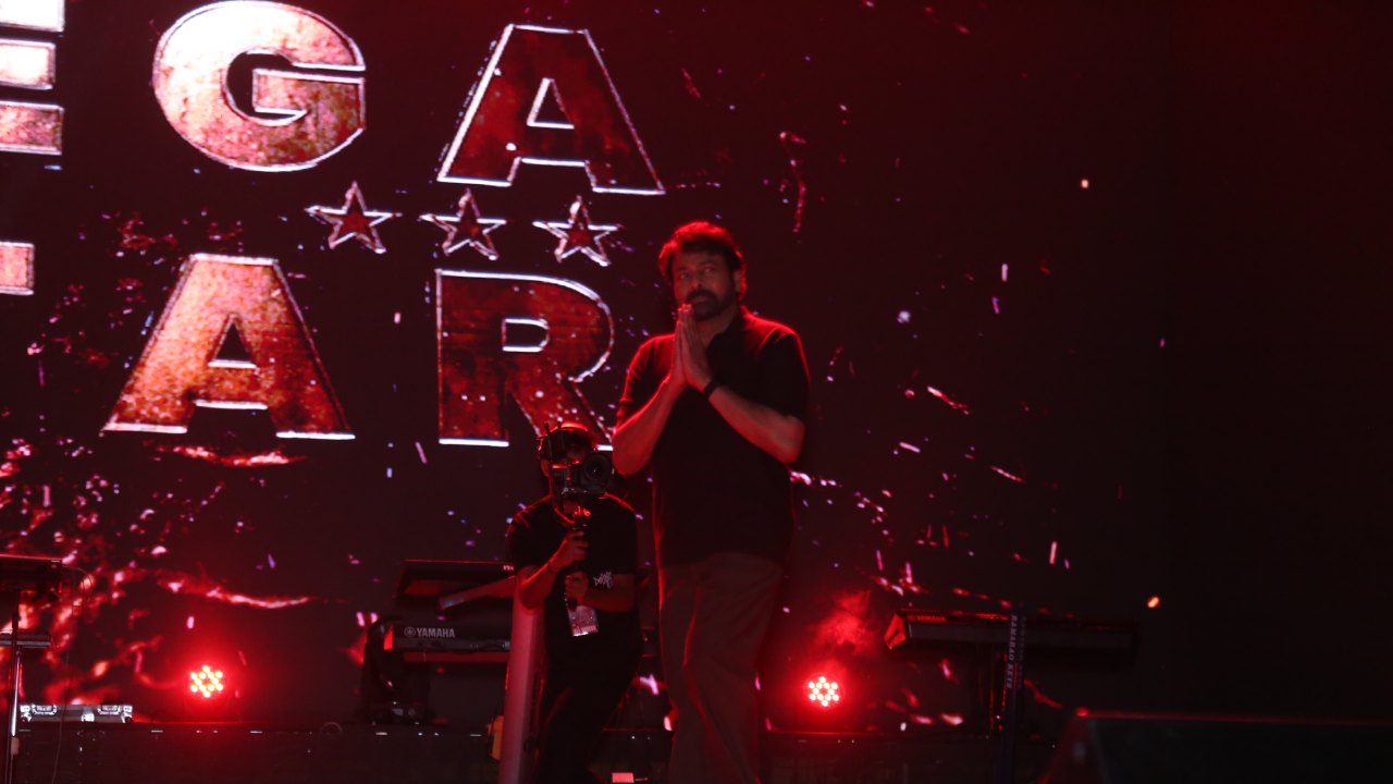 Megastar Chiranjeevi Mega Moments at Chennai Love Story Pre Release Event