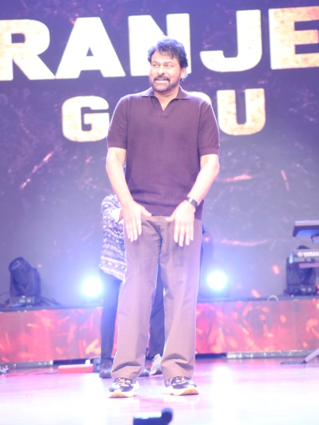Megastar Chiranjeevi Mega Moments at Chennai Love Story Pre Release Event