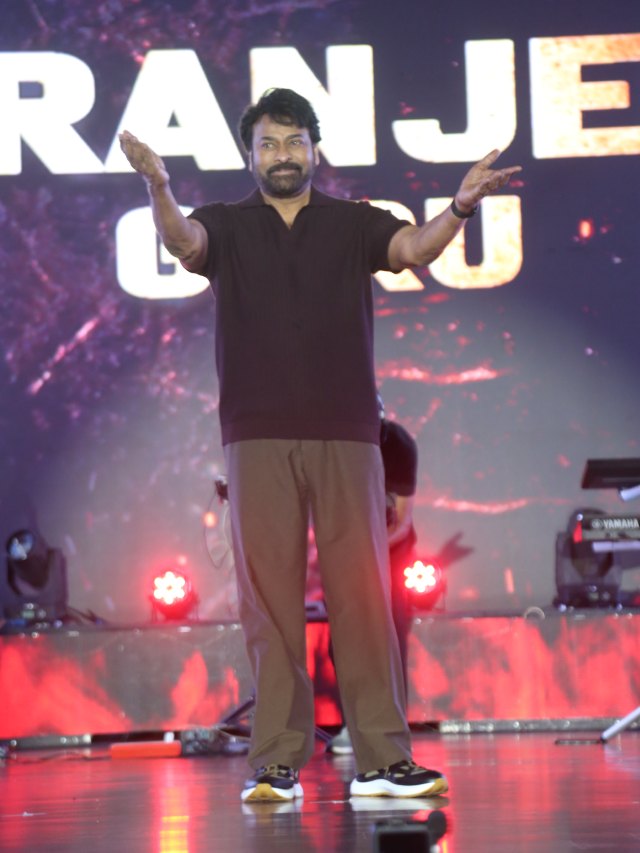 Megastar Chiranjeevi Mega Moments at Chennai Love Story Pre Release Event