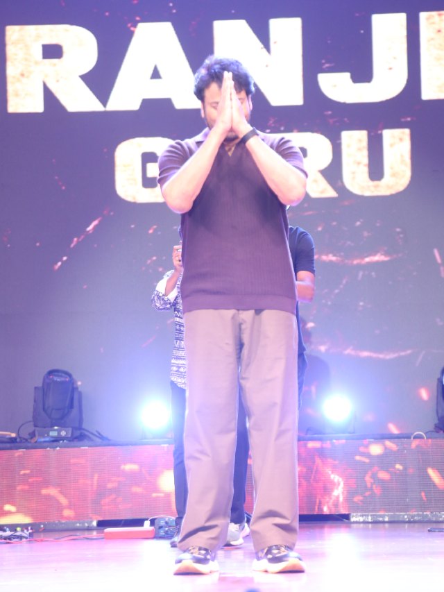 Megastar Chiranjeevi Mega Moments at Chennai Love Story Pre Release Event