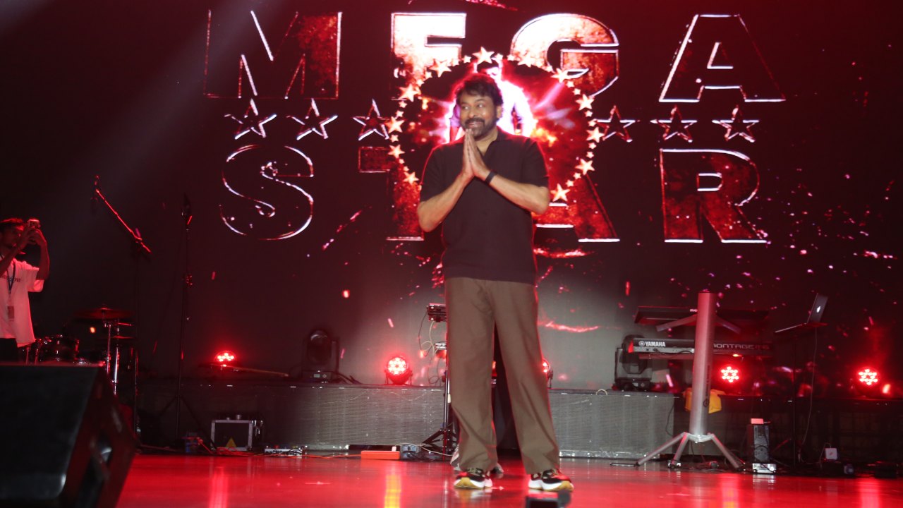 Megastar Chiranjeevi Mega Moments at Chennai Love Story Pre Release Event