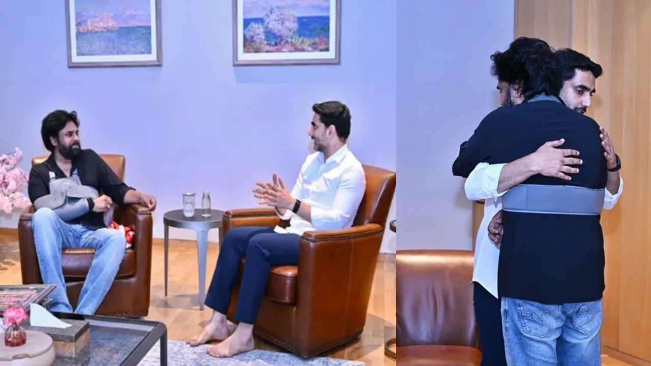 Pawan Kalyan : ప‌వ‌న్‌ను ప‌రామ‌ర్శించిన మంత్రి నారా లోకేష్..